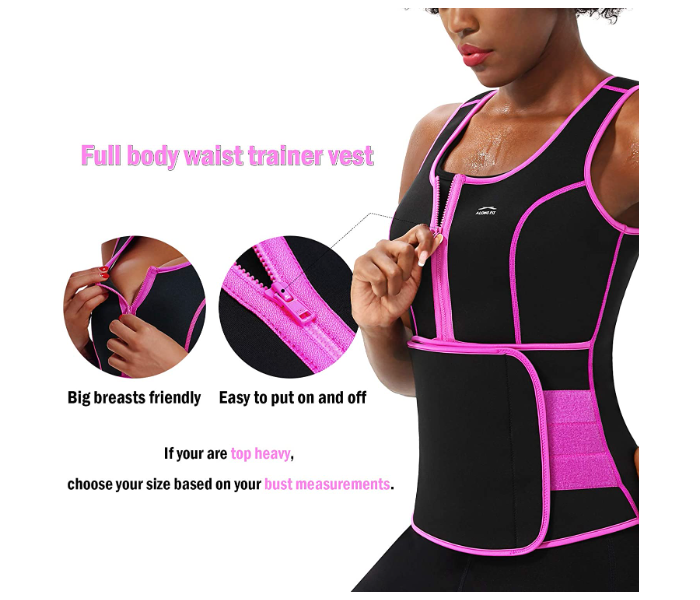 FN-Along Fit Small Body Shaper Waist Trainer Vest for Women  - Zoom Image 2