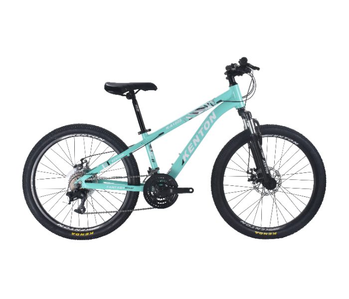 KENTON Aluminum Mountain Bike, 24 Speeds,24" inch Wheels, with Disc Brake.
Size : 24" - Green - Zoom Image 1