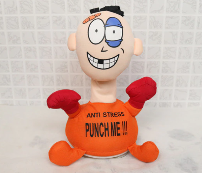 FN-PUNCH ME Anti Stress Toy for Hitting Little Kids Creative Electric Decompression Doll Kinetic Interactive Plush Toys - Zoom Image 6