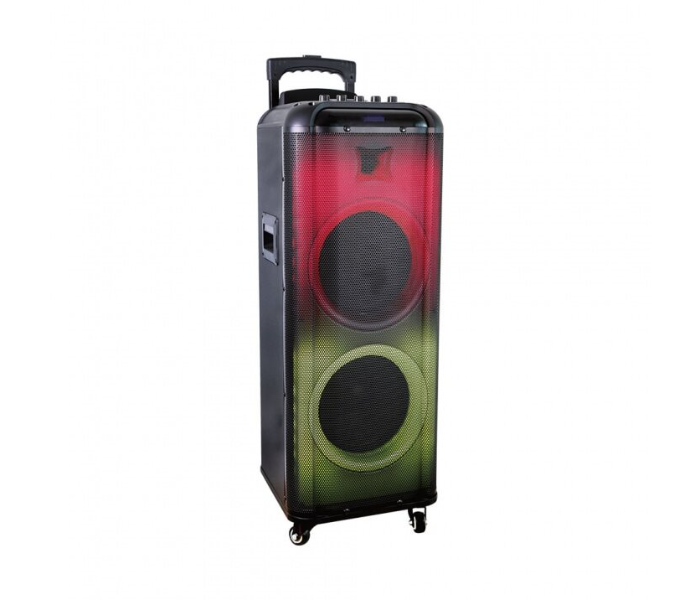 Porodo PD-RUMBLE-BK Soundtec Rumble Portable Party Speaker with Amplifier -Black - Zoom Image 4