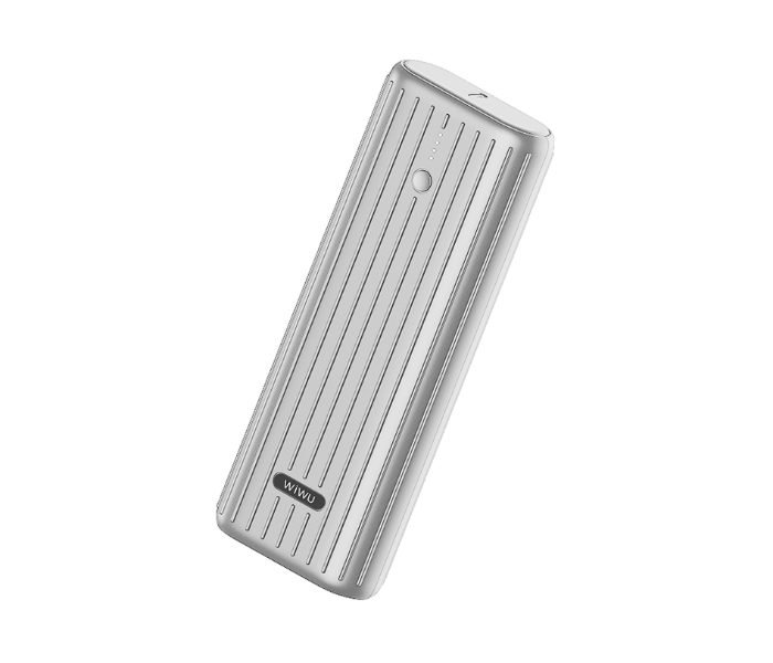 Wiwu JC-09S 20000Mah Trunk Series Power Bank - Silver - Zoom Image 1