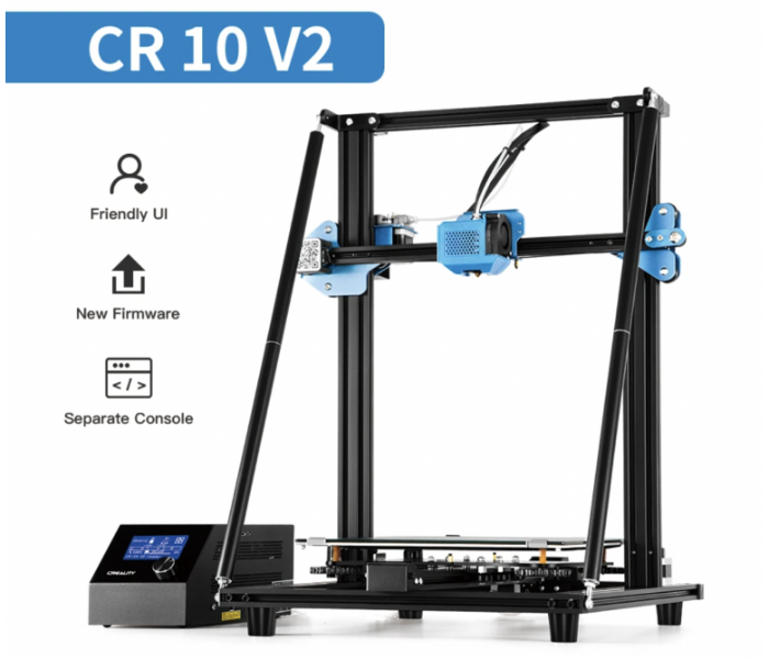 Creality CR10 V2 3D Printer -Black - Zoom Image 1