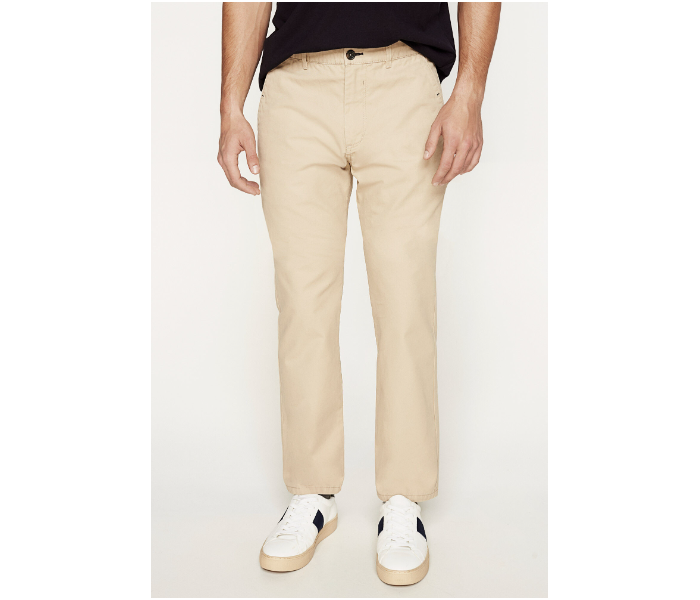 Springfield 155345351 Size 40 Chinos for Men - Beige - Zoom Image 1