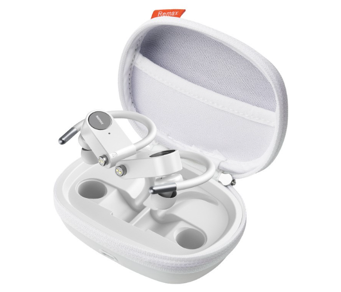 Remax TWS-20 True Wireless Stereo Waterproof Earbuds -White - Zoom Image 1