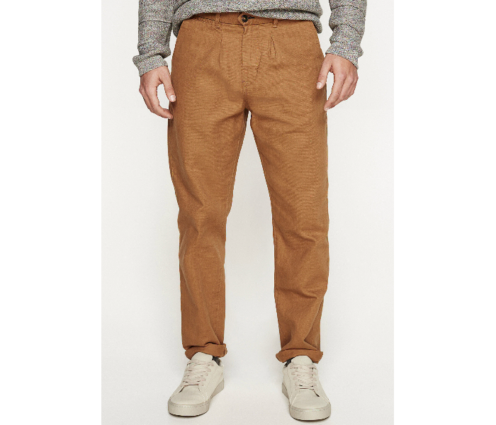 Springfield 155354232 Size 36 Chinos for Men - Light Brown - Zoom Image 2