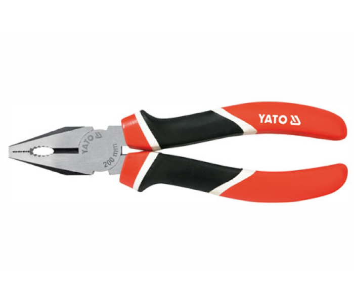 Yato YT-1941 7 Inch Cr-V Combination Plier - Red and Black - Zoom Image