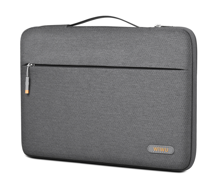 Wiwu PWRHCLSC14G 14 Inch Pilot Water Resistant High-Capacity Laptop Sleeve Case  - Grey - Zoom Image 2