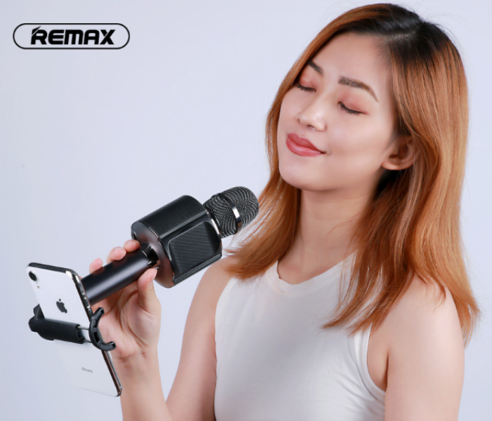 Remax K05 5W Bluetooth Microphone - Silver - Zoom Image 1