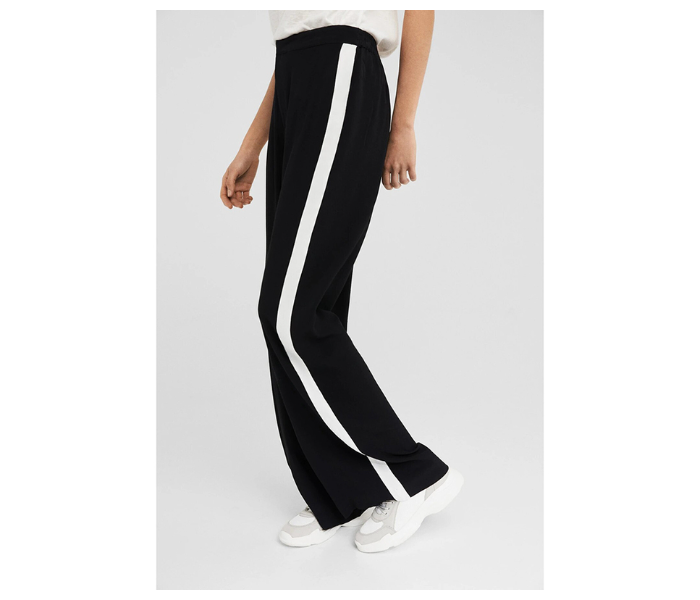 Springfield 68350741 Size 40 Cotton Pant for Women - Black - Zoom Image 1