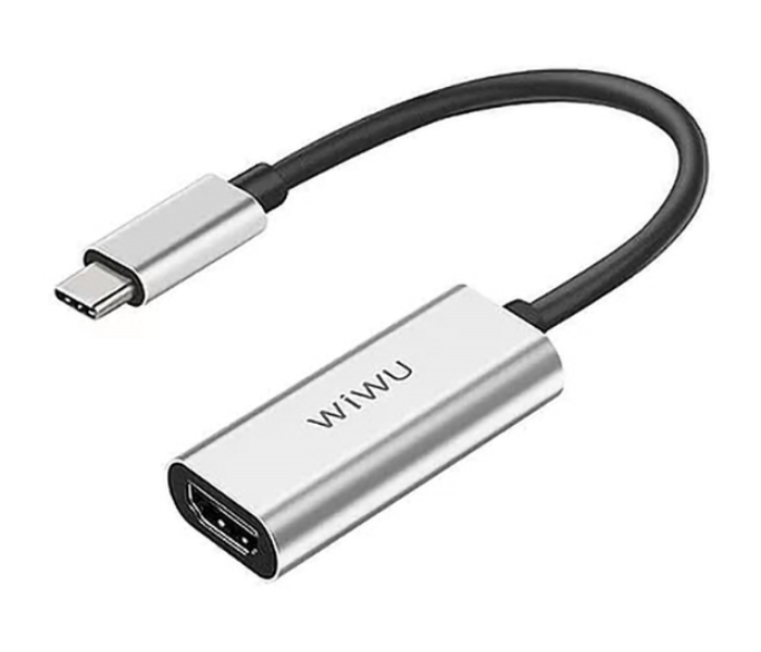 Wiwu ALPHAHDMIG Type-C To Hdmi USB-C Hub - Grey - Zoom Image 2