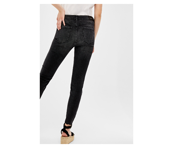 Springfield 682672501 Size 38 Denim for Women - Black - Zoom Image 4