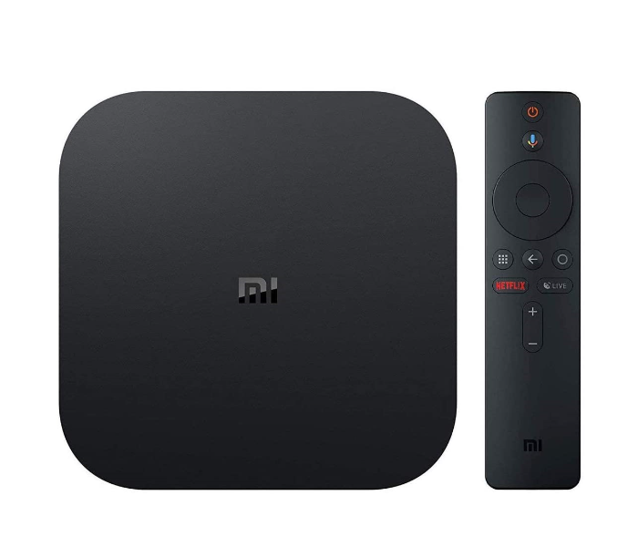 Xiaomi MDZ-24-AB TV Box S 4K Ultra HD Streaming Media Player with Google Assistant and Built-in Chromecast - Black - Zoom Image