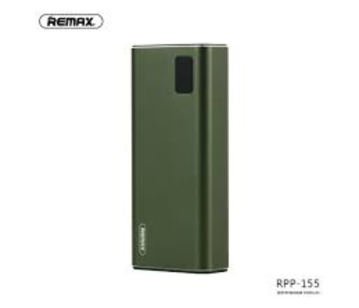 Remax RPP-155 Mini Pro 10000mAh 2 USB Power Bank - Green - Zoom Image 5