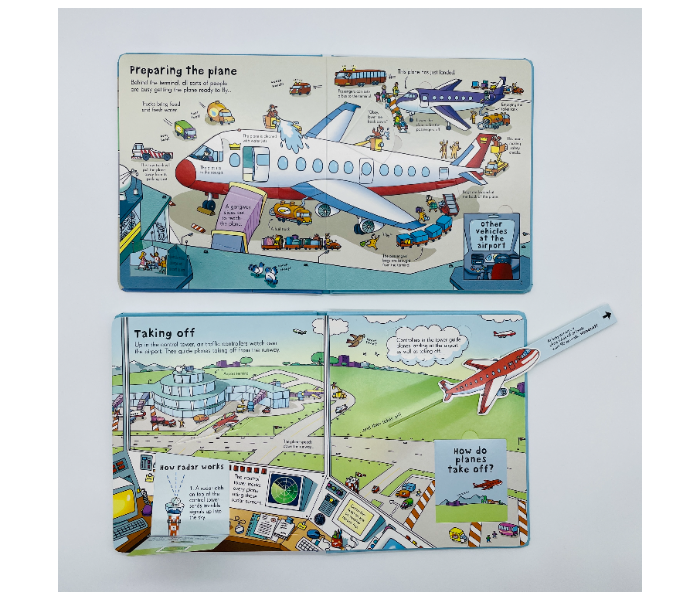 Look Inside an Airport Kids Book by Usborne Publisher - Zoom Image 6