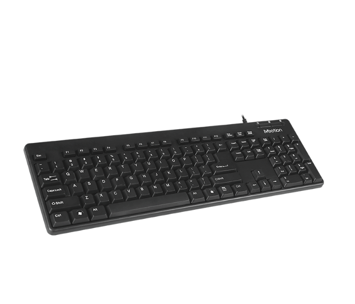 Meetion AK100 USB Standard Corded Keyboard - Zoom Image 2