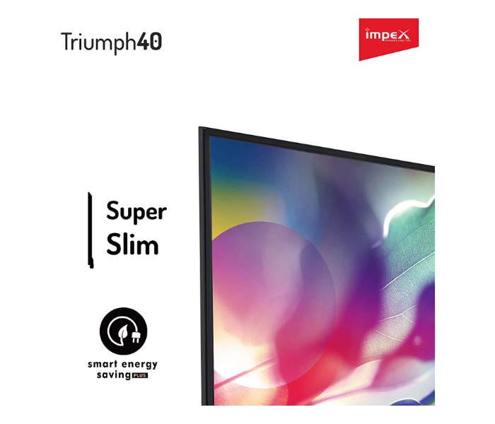 Impex TRIUMPH 40 Inch HD LED Smart TV - Black - Zoom Image 3