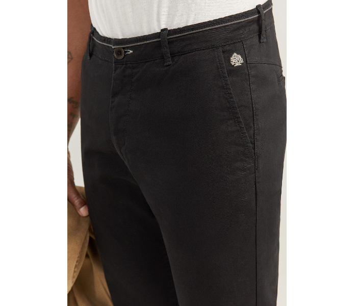 Springfield 155804801 Size 40 Chinos for Men - Black - Zoom Image 2