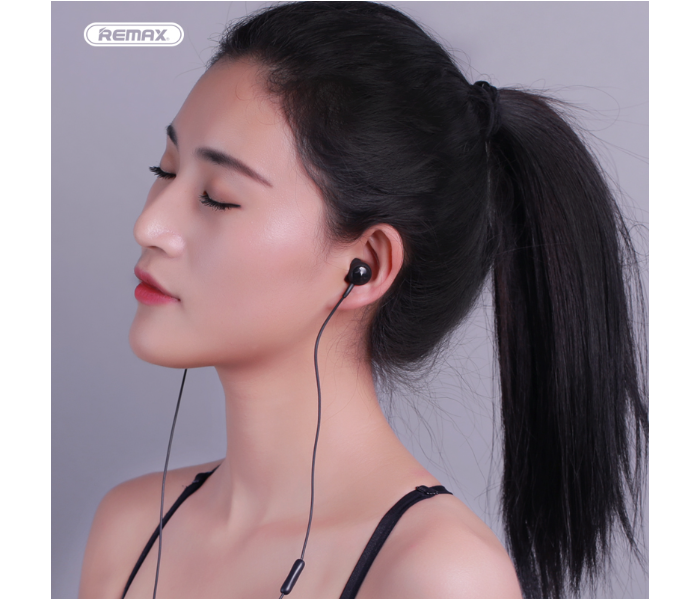 Remax RM-510 High Performance Wired Earphone - Black - Zoom Image 3