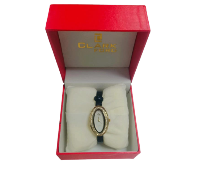 Clark Ford CW93053 Regal Analog Watch for Women - Black - Zoom Image