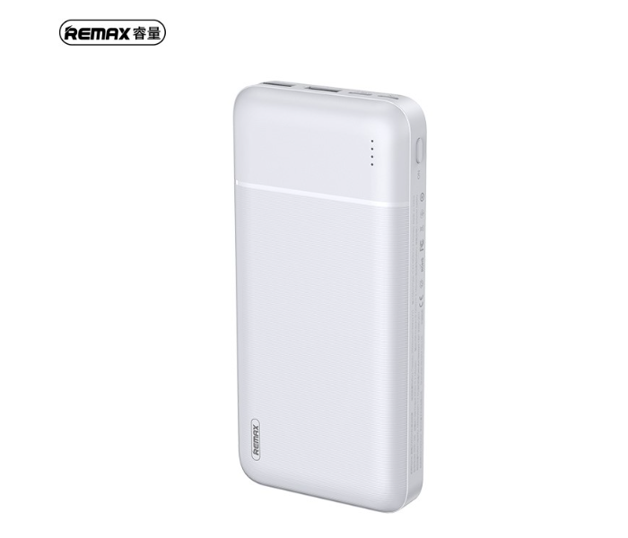 Remax RPP-166 Lango 20000mAh 2 USB Power Bank - White - Zoom Image 1