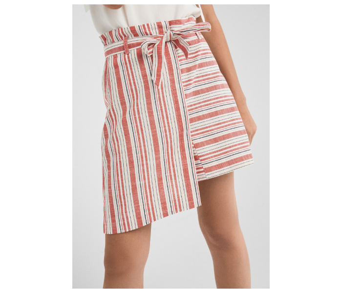 Springfield 688516068 Medium Skirt for Women - Red and White - Zoom Image 1