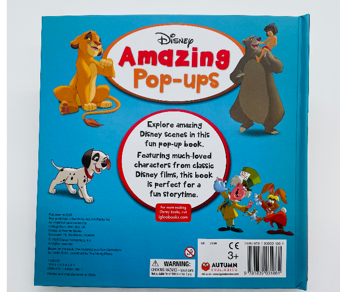 Disney Amazing Hardcover Pop-Up Kids Book Published by Igloobooks - Zoom Image 2