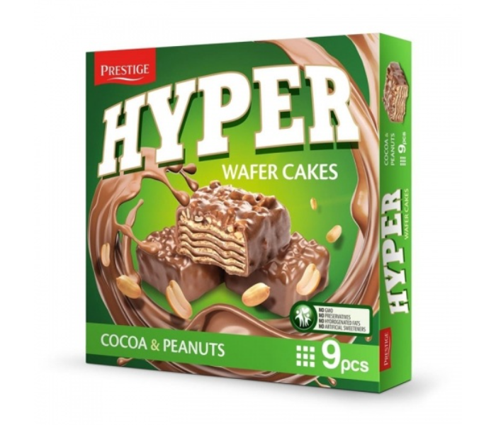 Prestige 66968 200gm Hyper Wafer Cake Cocoa and Peanuts - Zoom Image