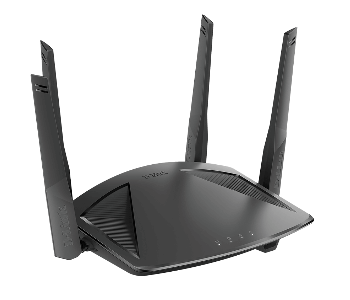 D Link DIR-X1860 Smart AX1800 Wi-Fi 6 Router - Black - Zoom Image 2