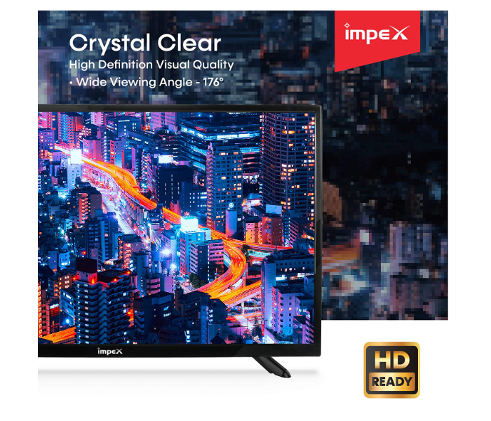 Impex GLORIA 32SMART 32 Inch Smart HD LED TV - Black - Zoom Image 3