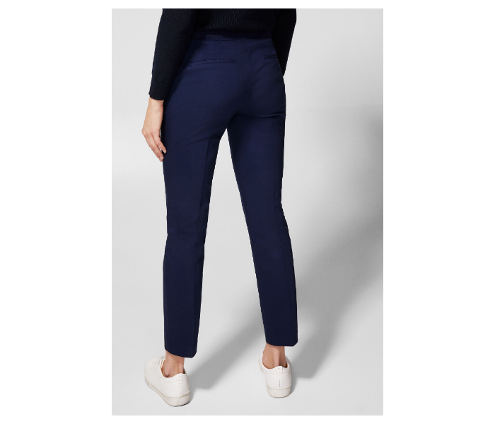 Springfield 683501519 Size 36 Cotton Pant for Women - Blue - Zoom Image 4