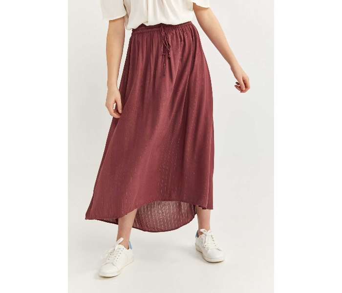 Springfield 688707468 Small Skirt for Women - Wine - Zoom Image 2