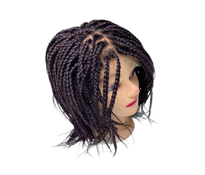 Natural Looking Short Braided Wig - Zoom Image 1