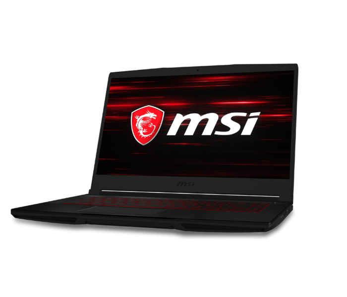 MSI GF63 Thin 10SCXR 9S7-16R512-087 15.6 Inch FHD Intel Core i7 10750H 16 GB RAM 512GB SSD NVIDIA GeForce GTX 1650MQ Graphics Windows 10 Home -Black - Zoom Image 1