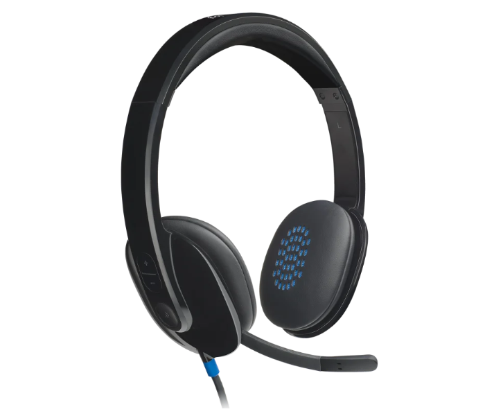 Logitech H540 Headset for Desktop - Black - Zoom Image 1