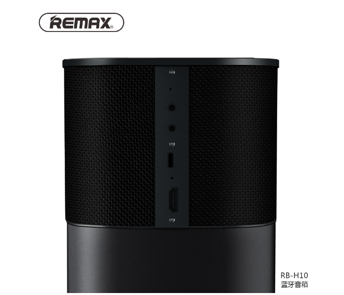 Remax RB-H10 Pro HIFI TWS Bluetooth Speaker - Black - Zoom Image 2