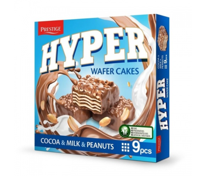 Prestige 66967 200gm Hyper Wafer Cake Cocoa Milk and Peanut - Zoom Image