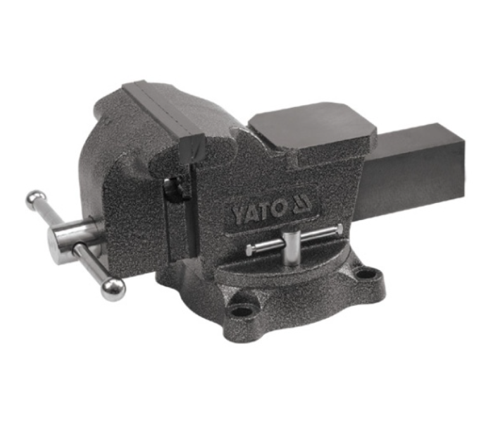 Yato YT-6503 150mm Heavy Duty Swivel Vice - Grey - Zoom Image