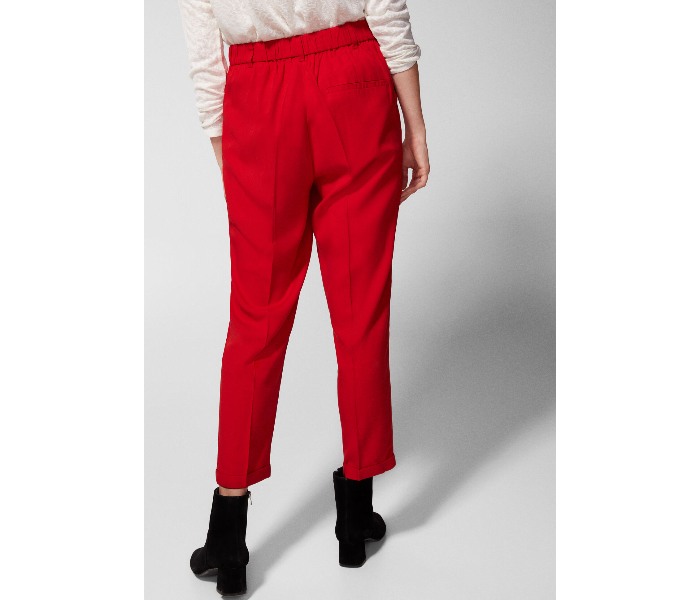 Springfield 683594564 Size 36 Cotton Pant for Women - Red - Zoom Image 3