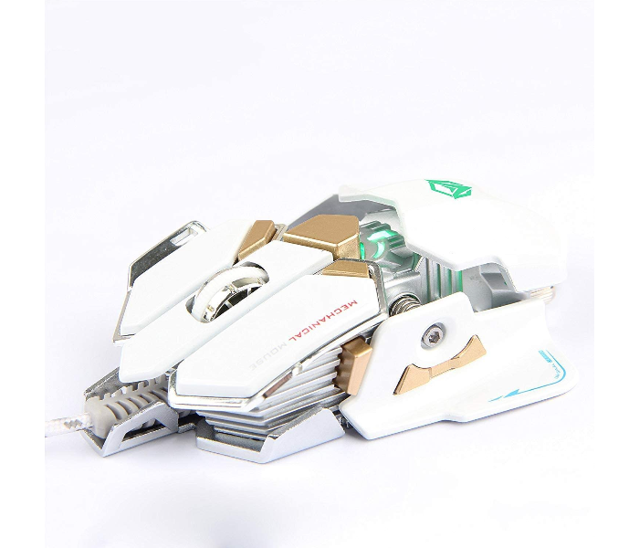 Meetion MT-M990S Mechanical Gaming Mouse - White - Zoom Image 1