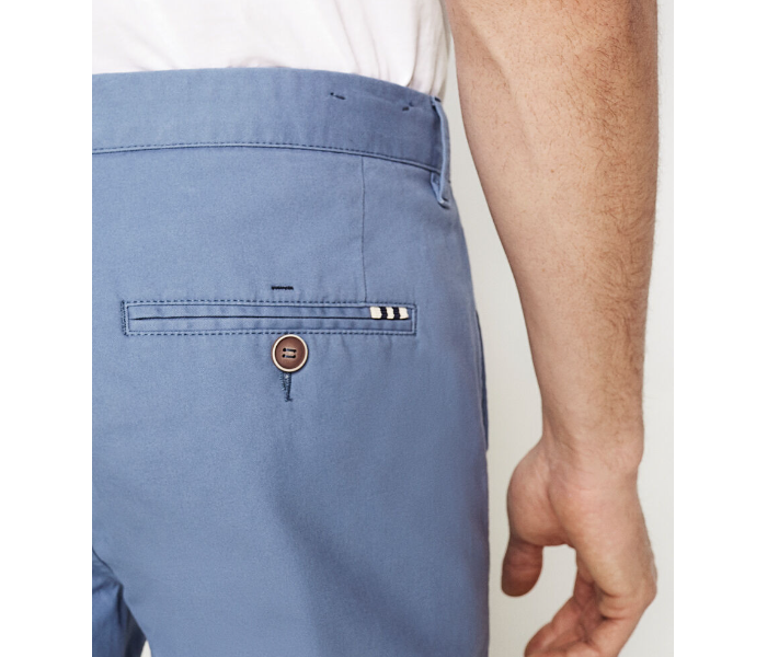 Springfield 155343715 Size 38 Chinos for Men - Medium Blue - Zoom Image 2