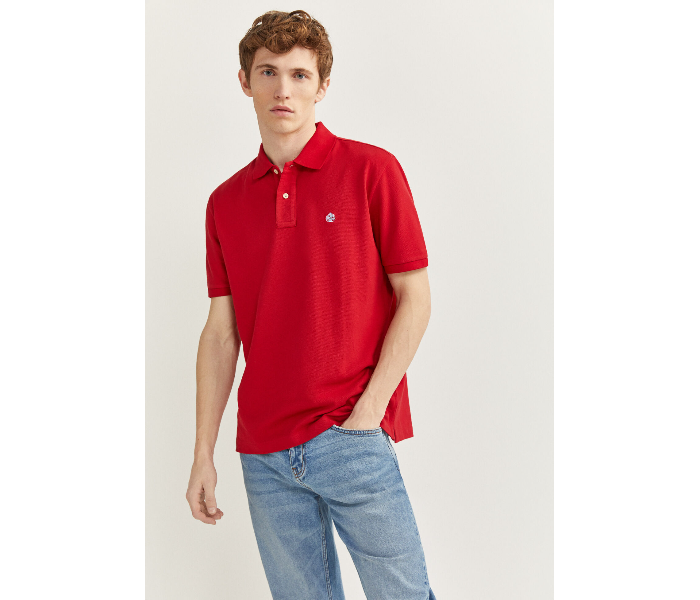 Springfield 855102260 Small Basic Polo Shirt for Men - Red - Zoom Image 1