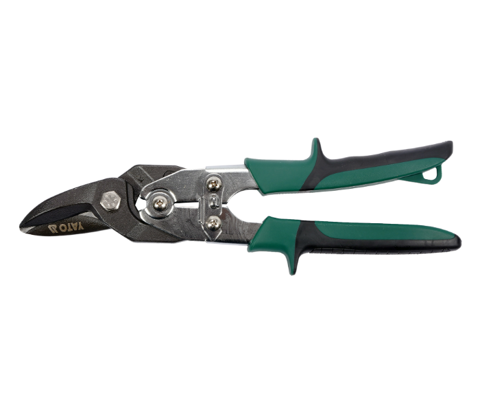 Yato YT-1911 260mm Cr-Mo Steel Right Cut Tin Snip - Black and Green - Zoom Image 1