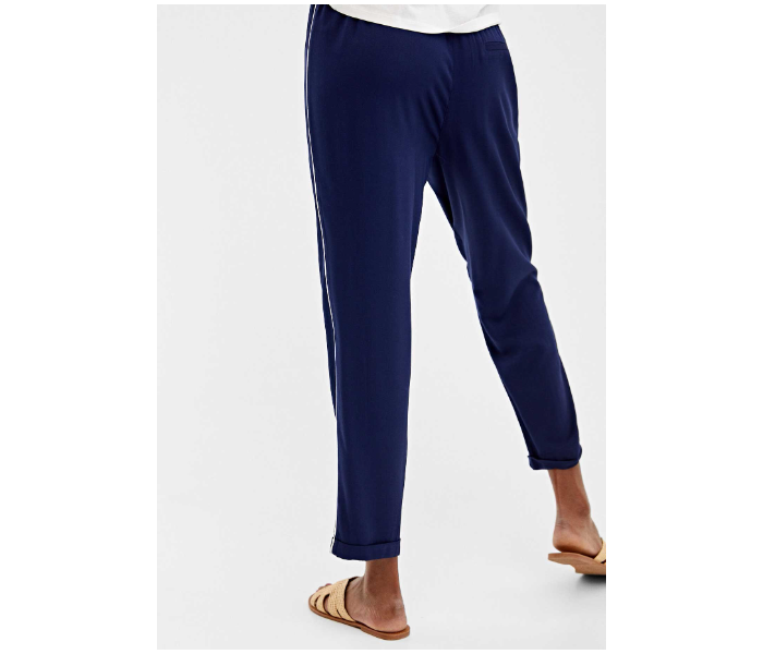 Springfield 683682816 Size 38 Cotton Pant for Women - Blue - Zoom Image 3