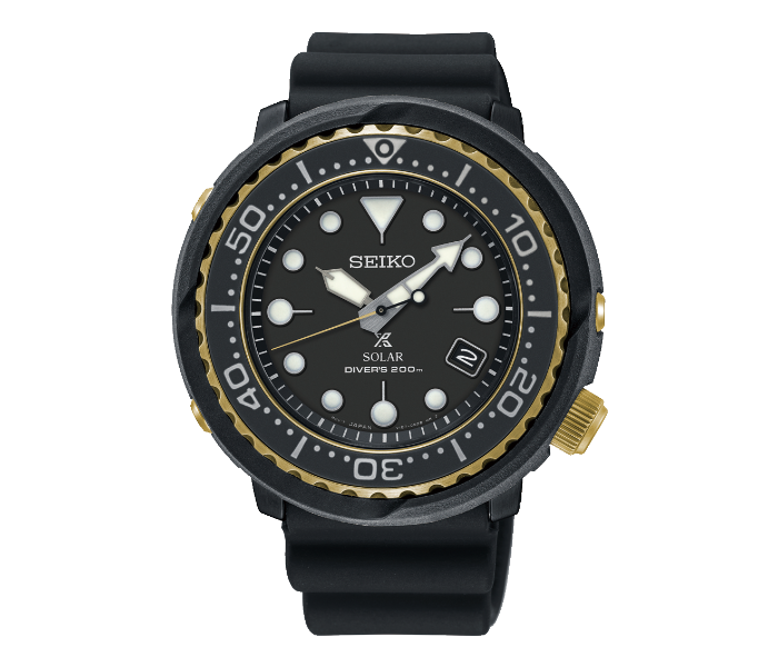 Seiko SNE498P1 Prospex Solar Divers Watch for Men - Black - Zoom Image