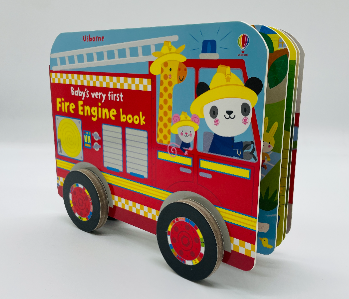 Babys Very First Fire Engine Book Published by Usborne - Zoom Image 4