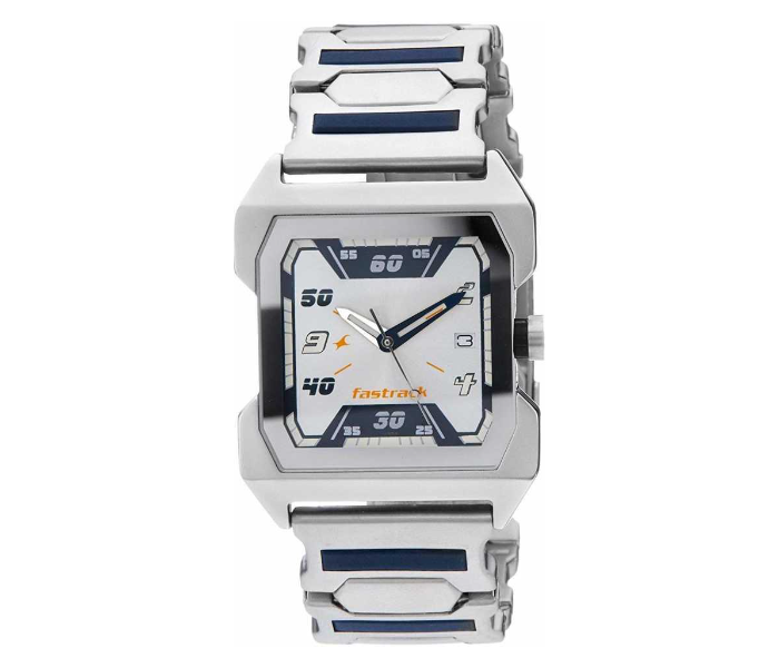 Fastrack NM1474SM01 Silver Dial Stainless Steel Strap Watch - Silver - Zoom Image 3