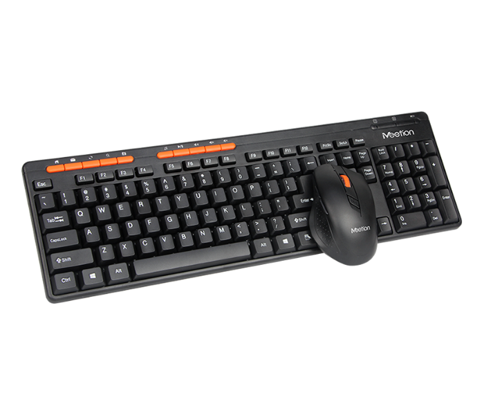 Meetion MT-4100  Wireless Keyboard And Mouse Combo -Black - Zoom Image 3