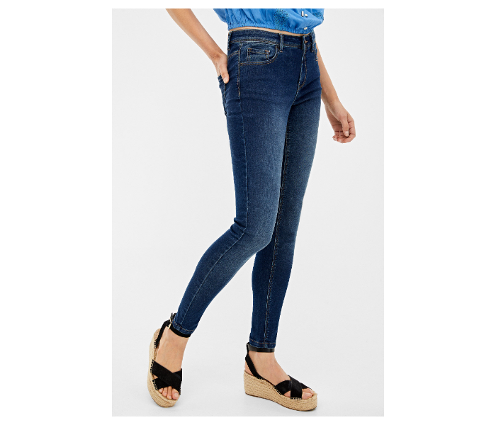 Springfield 684628915 Size 34 Basic Denim for Women - Medium Blue - Zoom Image 1