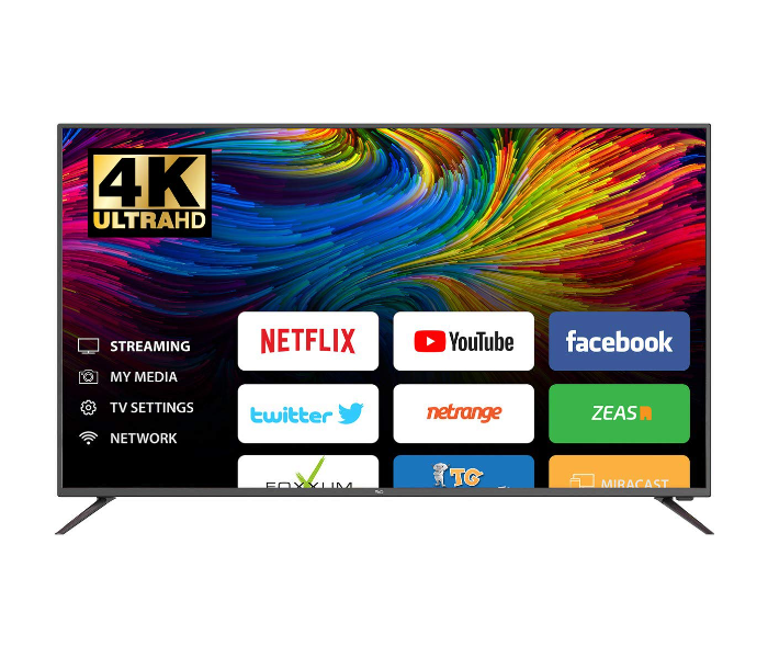 Impex GLORIA 50 4K Ultra HD 50 Inch Android Smart LED TV -Black - Zoom Image 1