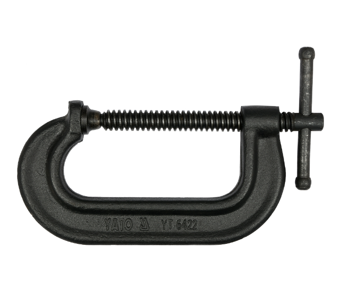 Yato YT-6422 4 Inch Steel C Clamp - Black - Zoom Image